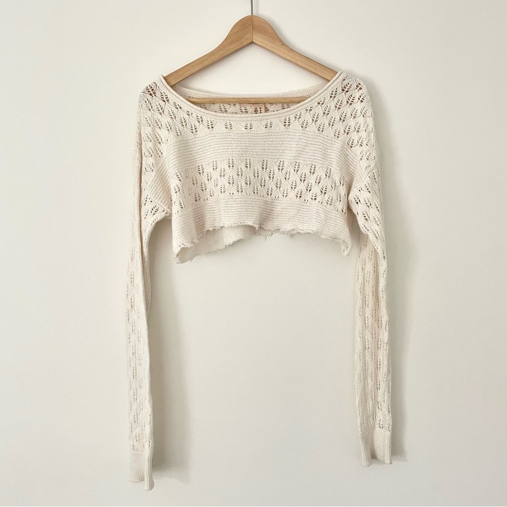 🌱2/$10 | DKNY Cropped Knit Sweater